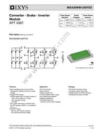 MIXA30WB1200TED Datasheet Cover