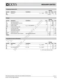 MIXA40W1200TED Datasheet Page 3