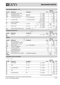 MIXA40WB1200TED Datasheet Page 4