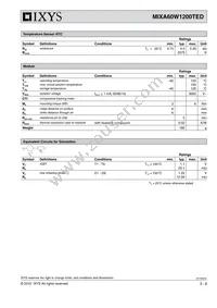 MIXA60W1200TED Datasheet Page 3