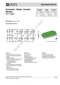 MIXA60WB1200TEH Datasheet Cover