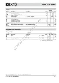 MIXA61H1200ED Datasheet Page 3