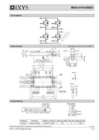 MIXA61H1200ED Datasheet Page 4