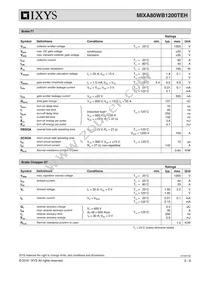 MIXA80WB1200TEH Datasheet Page 3