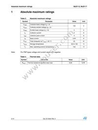 MJD112T4 Datasheet Page 2