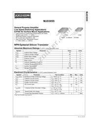 MJD3055TF Datasheet Page 2