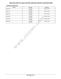 MJE172 Datasheet Page 5