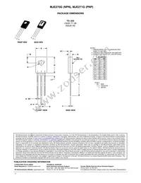 MJE271G Datasheet Page 3