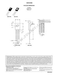 MJE3439G Datasheet Page 4