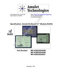 MK-AOB3202405B Datasheet Cover