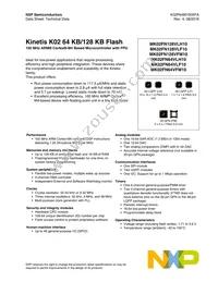 MK02FN64VLH10 Datasheet Cover