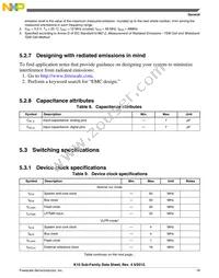 MK10DN128VLH5R Datasheet Page 19