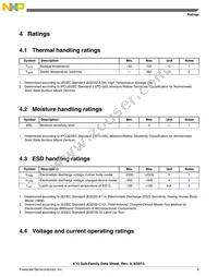 MK10DN512VLL10 Datasheet Page 9