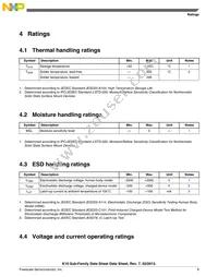 MK10DN512ZVLK10 Datasheet Page 9