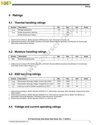 MK10DN512ZVMC10R Datasheet Page 9