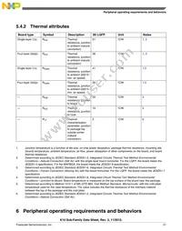 MK10DX128VLK7R Datasheet Page 21