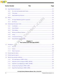 MK10DX128ZVMD10 Datasheet Page 10