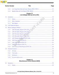 MK10DX128ZVMD10 Datasheet Page 13