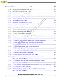 MK10DX128ZVMD10 Datasheet Page 17