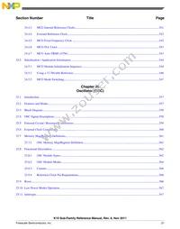 MK10DX128ZVMD10 Datasheet Page 21