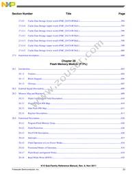 MK10DX128ZVMD10 Datasheet Page 23