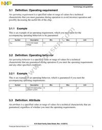 MK10DX32VFM5 Datasheet Page 5