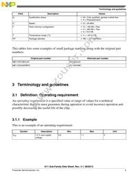 MK11DN512VLK5R Datasheet Page 5