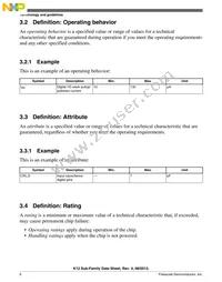 MK12DN512VLH5 Datasheet Page 6