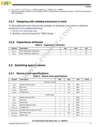 MK12DN512VLK5R Datasheet Page 19