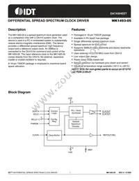 MK1493-05GTR Datasheet Cover