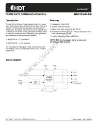 MK1574-01BSITR Datasheet Cover
