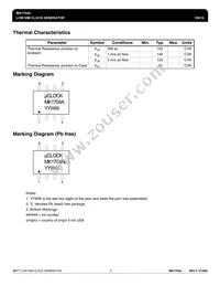 MK1704ATR Datasheet Page 5