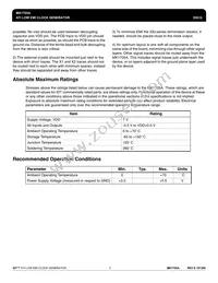 MK1705ALF Datasheet Page 3