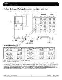 MK1707SITR Datasheet Page 6