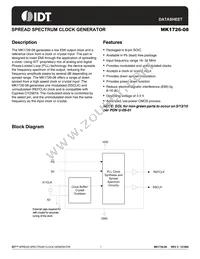 MK1726-08STR Datasheet Cover