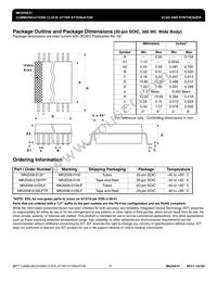 MK2058-01SITR Datasheet Page 10