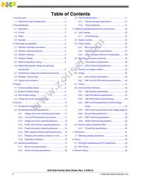 MK20DN128VFM5 Datasheet Page 2