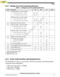 MK20DN128VFM5 Datasheet Page 13