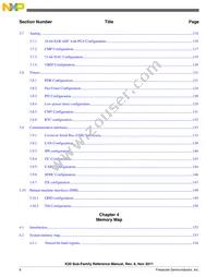 MK20DN512ZVMB10 Datasheet Page 6