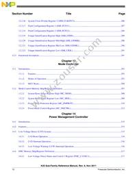 MK20DN512ZVMB10 Datasheet Page 12
