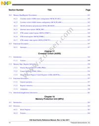MK20DN512ZVMB10 Datasheet Page 14