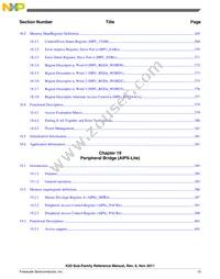MK20DN512ZVMB10 Datasheet Page 15
