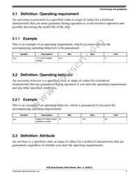 MK20DX256VML7 Datasheet Page 5