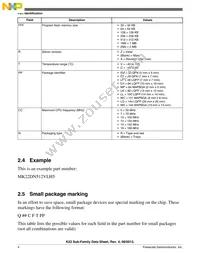 MK22DN512VLH5 Datasheet Page 4