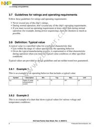 MK22DX256VLF5 Datasheet Page 8