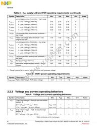 MK22FN128CAK10R Datasheet Page 8