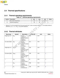 MK22FN128CAK10R Datasheet Page 20