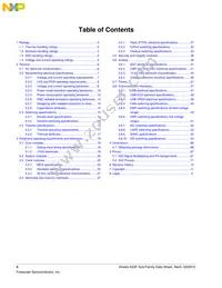 MK22FN1M0AVLK12R Datasheet Page 4