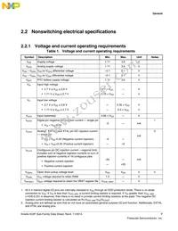 MK22FN1M0VLK12 Datasheet Page 7