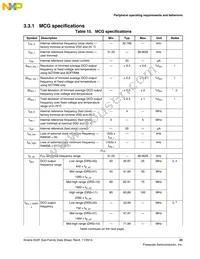 MK22FN1M0VLK12 Datasheet Page 23